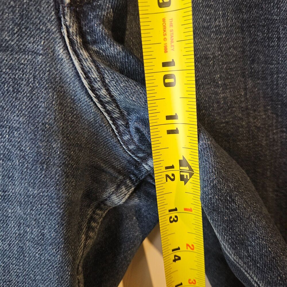 Everlane The Mariner Jean Wide Leg Sz 30 Full Legnth Faux Cuffs Nautical Vibe - Picture 8 of 9